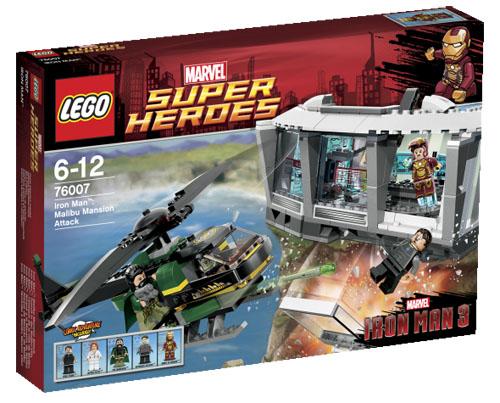 LEGO® Super Heroes Marvel 76007 Iron Man l'attaque de la villa de Malibu État correct - Lego reconditionné disponible sur Fnac